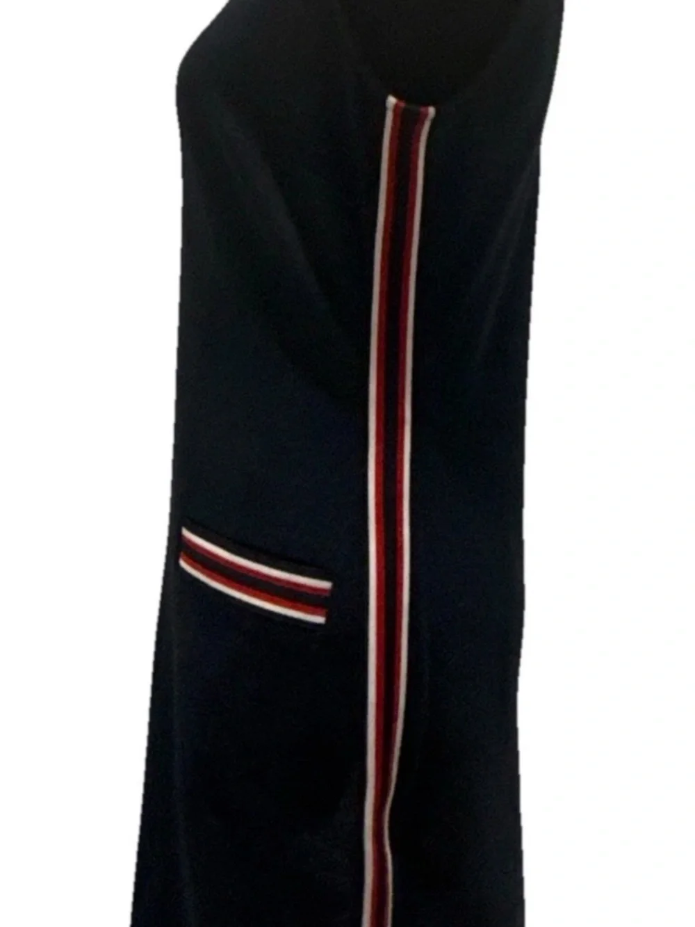 Tommy Hilfiger Women's Classic Sleeveless Navy Blue/Red/White Dress, Size 6 - Picture 8 of 13